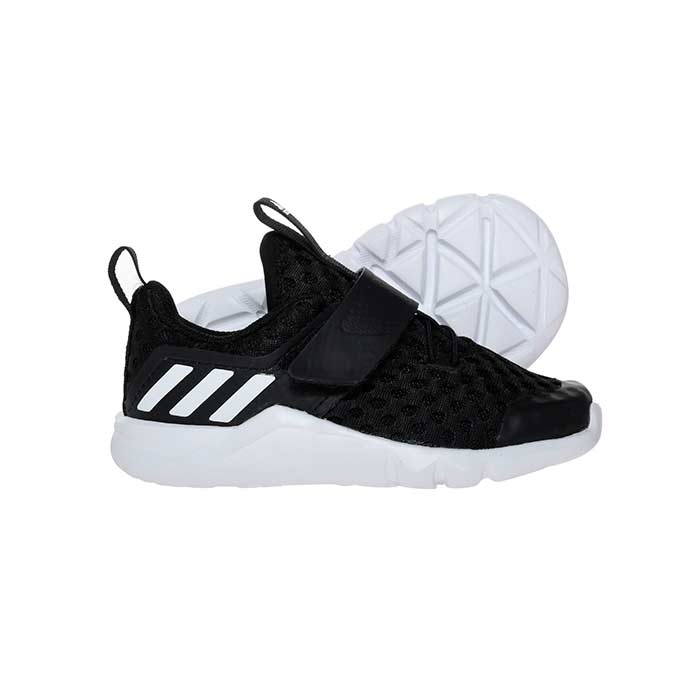 Tenis Adidas Niños Rapidarun El K Negro EF9753