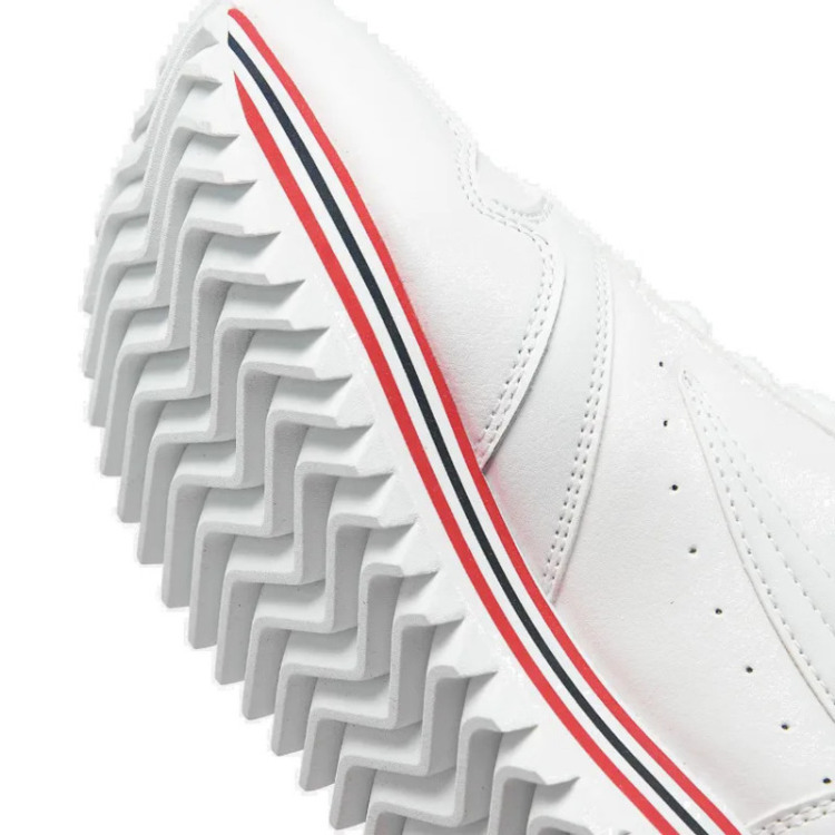 Tenis Fila Orbit Stripe Blanco Azul Rojo de Dama