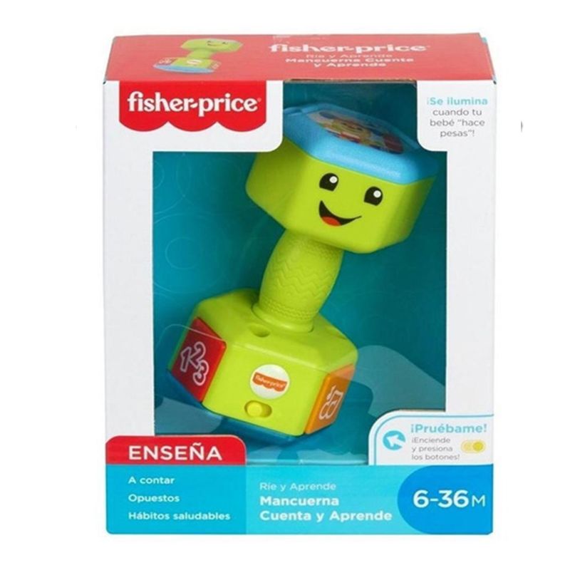 Mancuerna Cuenta y Aprende Fisher Price GRF32 Mattel