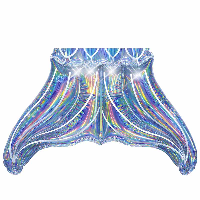 Flotador Inflable Cola De Sirena Tornasol Piscina alberca playa Bestway