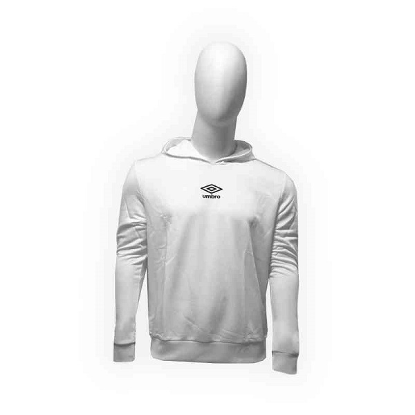 SUDADERA UMBRO CABALLERO TEAM HOODIE BLANCA 