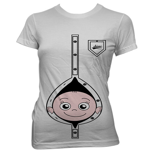 PLAYERA EMBARAZADA BEBE ASOMANDOSE, BABY SHOWER, DIVERTIDA.