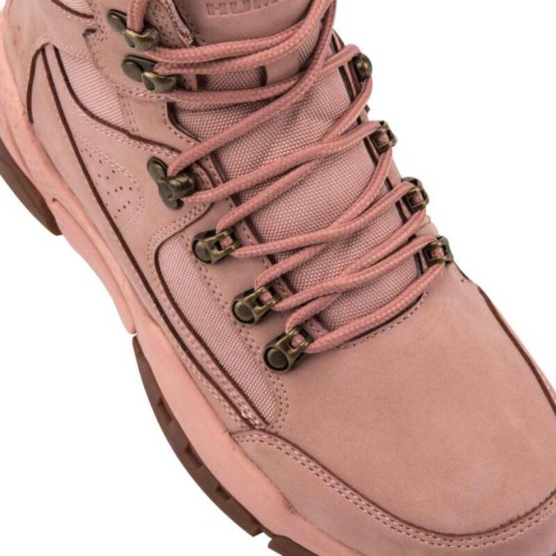 Tenis Tipo Bota Para Dama Hummer Color Rosa 453