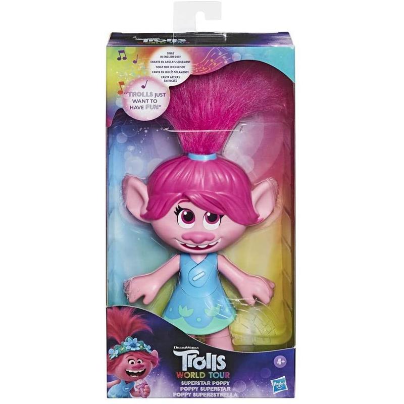 TROLLS WORLD TOUR POPPY SUPER ESTRELLA