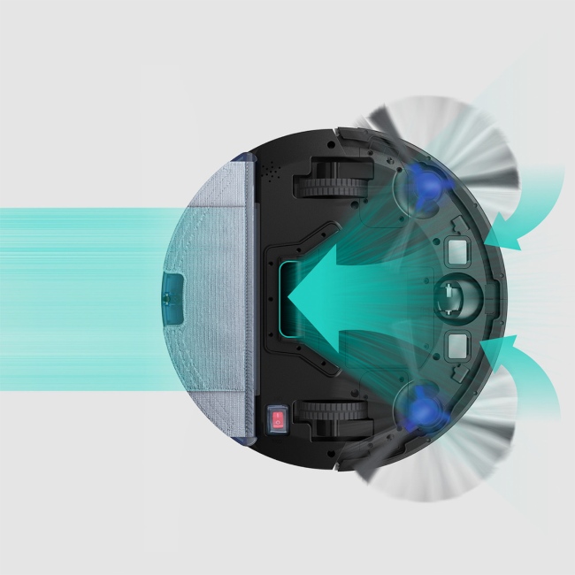 Aspiradora Robot Trapeador Eufy Robovac G10 2.000Pa Potencia App Alexa Google Assistant