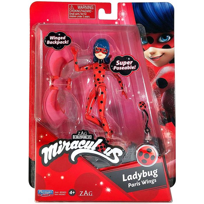 Figura Miraculous Ladybug 12cm Zag Heroez