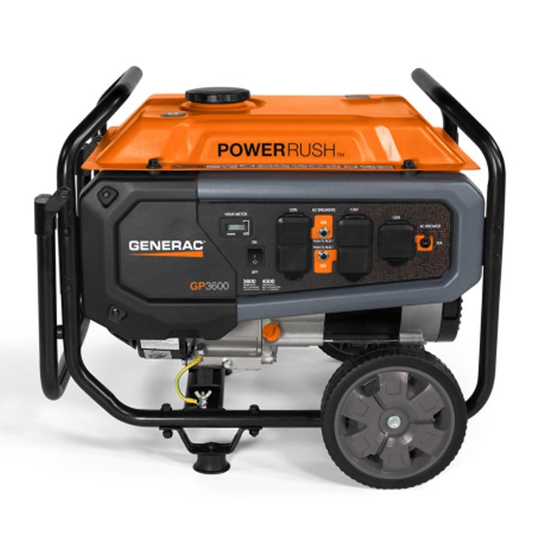 Generador Portátil de 3600W Generac GP3600 CST