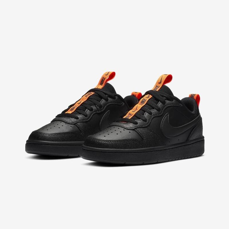 Tenis Nike Court Borough Low Negro Nja Junior