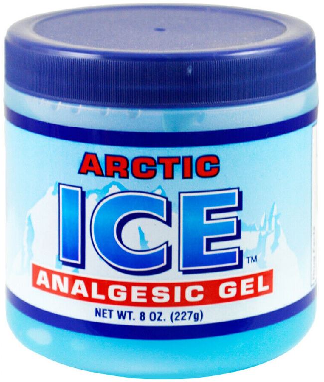 Artic Ice® Pain Reliever Gel Analgesico 8 Oz (americano)