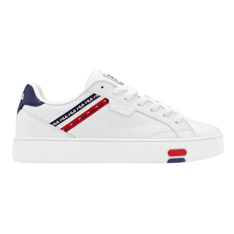 Tenis Fila Palmero Blanco Azul Rojo de Caballero