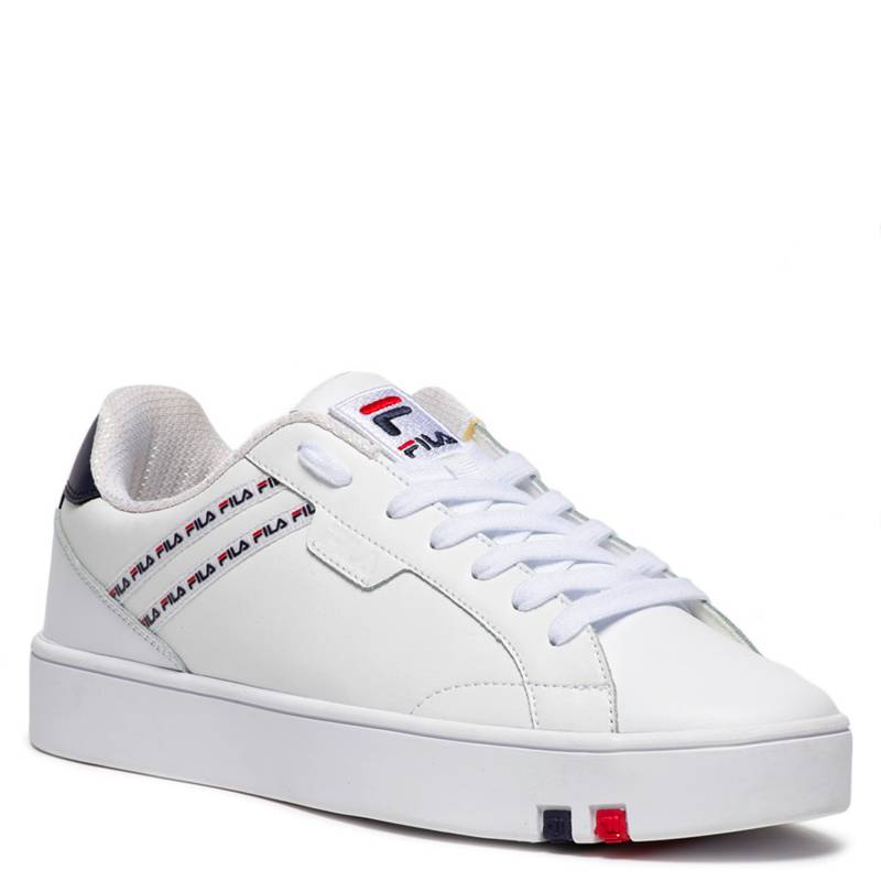Tenis Fila Palmero Blanco Azul Rojo de Caballero