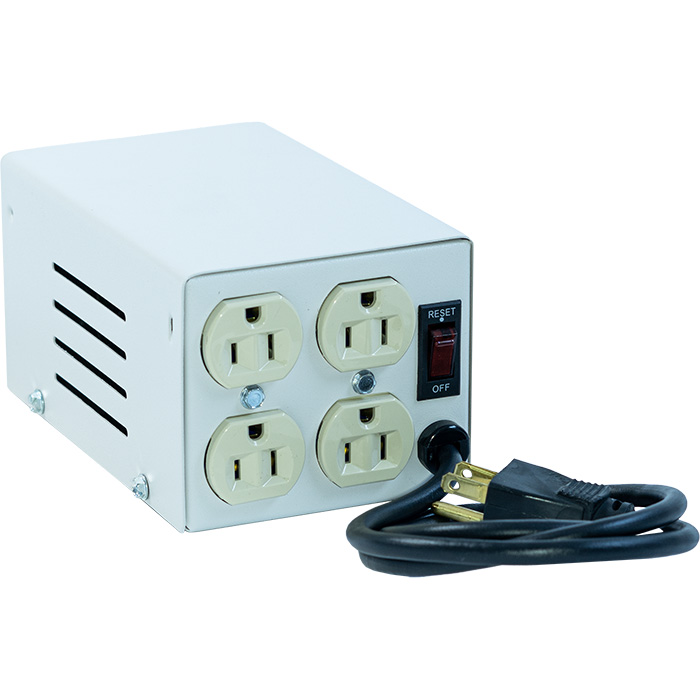 TDE Power Technology , Pro 2000. Regulador de Voltaje y supresor de Picos con Capacidad de 2000WATTS / 16 Amperes. Acondicionador de Voltaje. para Cuatro Equipos de Alto Consumo