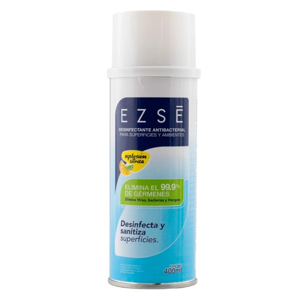 Spray Sanitizante Desinfectante Antibacterial Ezsé 400ml