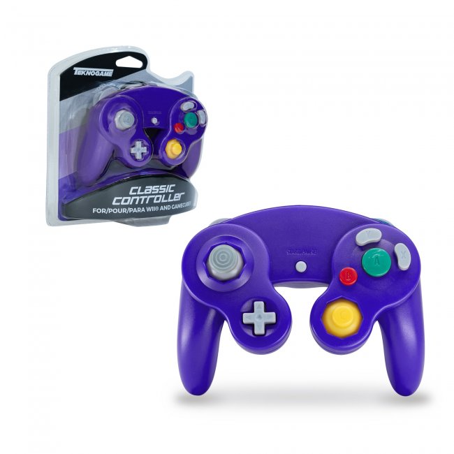 Control para Wii y GameCube Morado