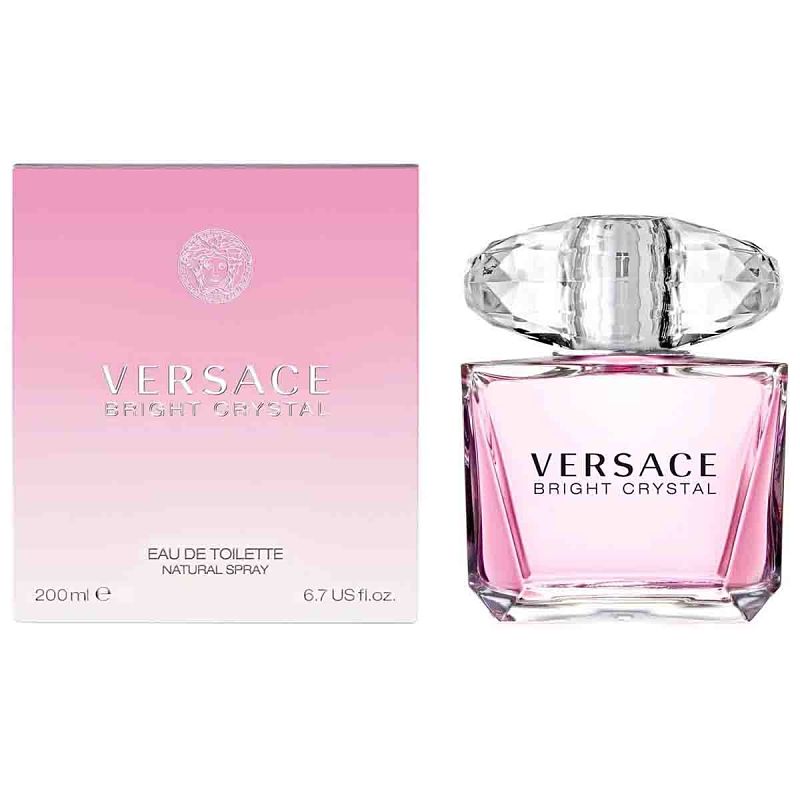 Perfume De Mujer Versace Bright Crystal 200 Ml Edt Original
