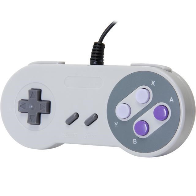 Control USB estilo SNES para PC y Mac
