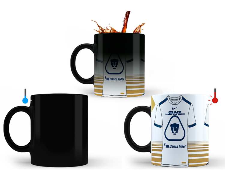 TAZA MAGICA CAMISETA PUMAS UNAM 1