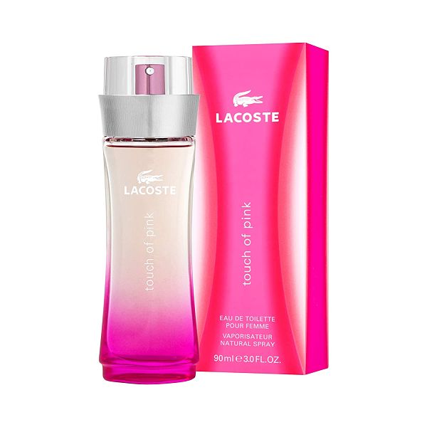 Perfume De Mujer Marca Lacoste Touch Of Pink 90Ml Edt Original