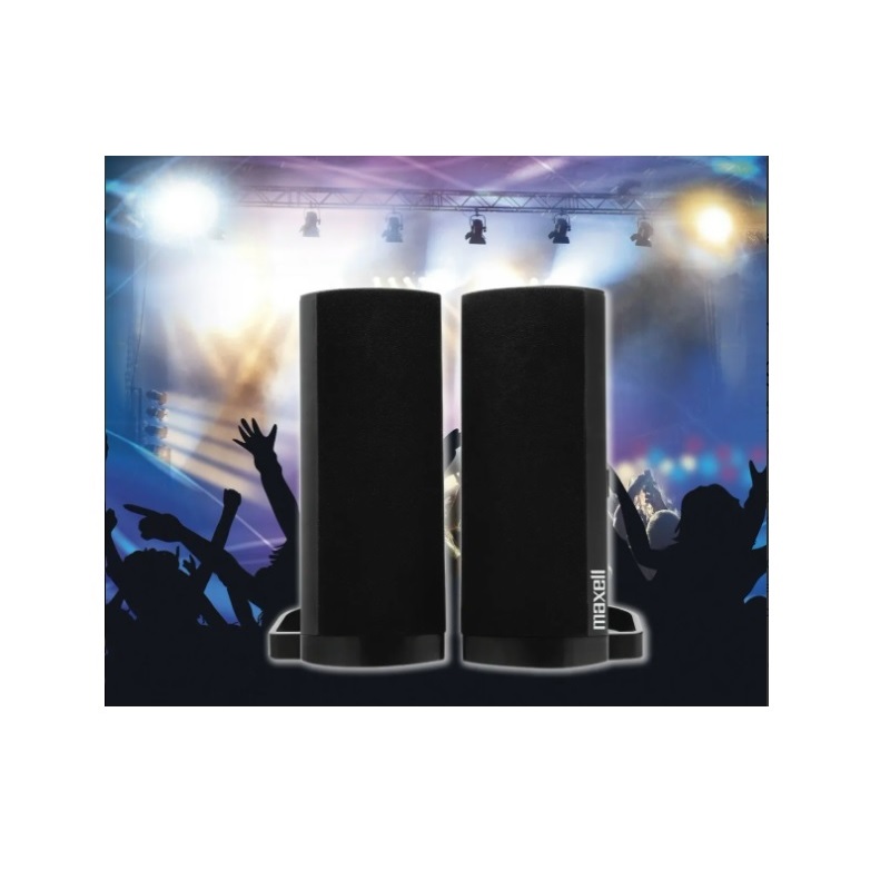 Bocina Para Computadora Maxell / Soundbar X2 / Tipo Barra / 3.5 Mm / 2.0 Canales / 347133