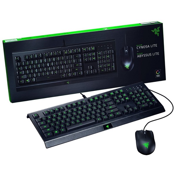 Kit Teclado Y Mouse Razer Cynosa Lite + Abyssus Lite