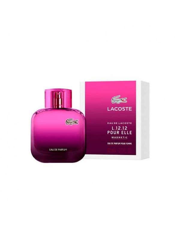 Perfume De Mujer Marca Lacoste Magnetic Lila 80ml Edp Original