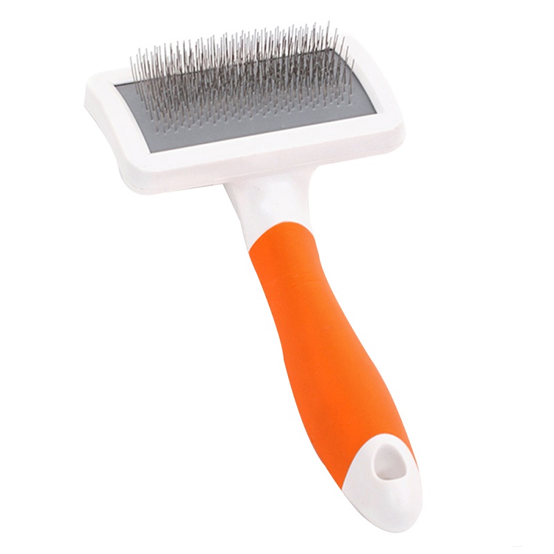 Carda chica con cerdas curvas, Para perro chico y gato