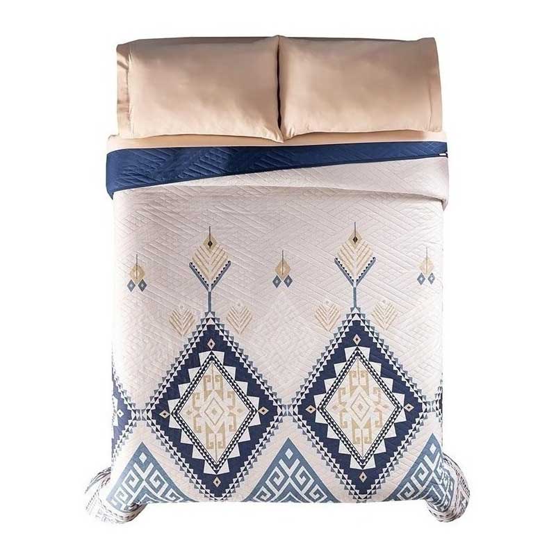 Edredón Matrimonial Ligero Capitonado Novo Tonalá Doble Vista Vianney