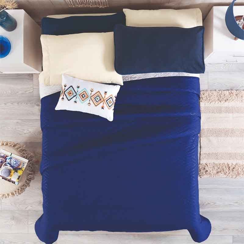 Edredón Matrimonial Ligero Capitonado Novo Tonalá Doble Vista Vianney