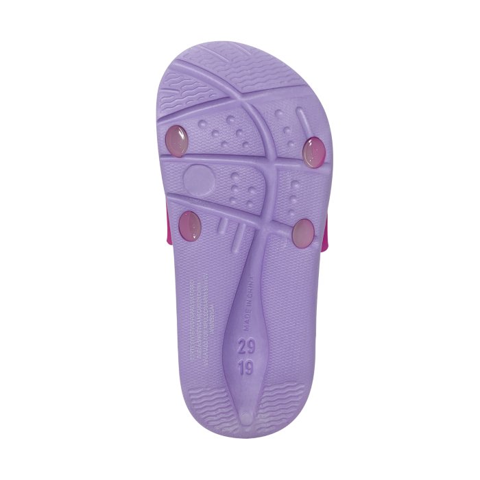 Hemosa Sandalia Onix tipo Slide Magia Unicornio Estelar Color Violeta