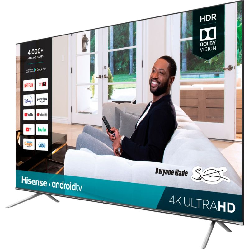 Pantalla Hisense Smart TV de 85 Pulgadas 4K UHD 85H6570G // PARA ENTREGA EXCLUSIVAMENTE EN CDMX //