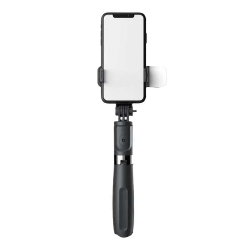 Baston para Selfie Gadgets & Fun Con Luz LED , Tripie y control bluetooth desmontable Selfie Stick portátil