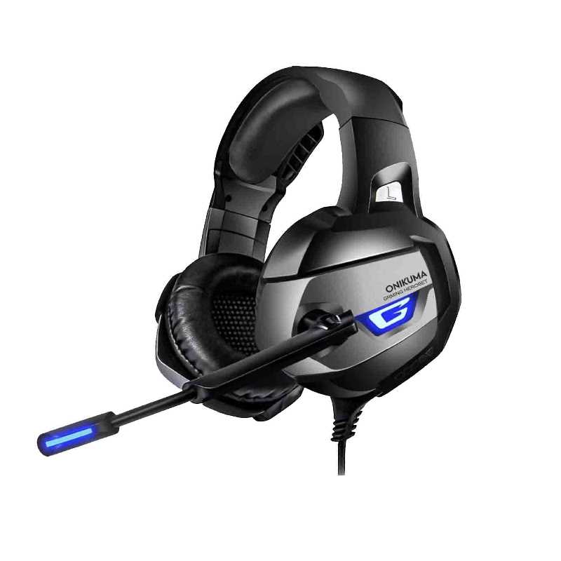 Audífonos gaming Onikuma Gadgets & Fun Audio Gamer con micrófono y luces LED