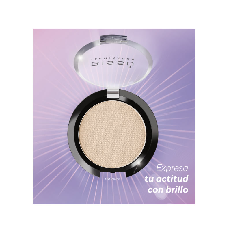 Iluminador Bissú Suave Textura Fácil Aplicación Varios Tonos