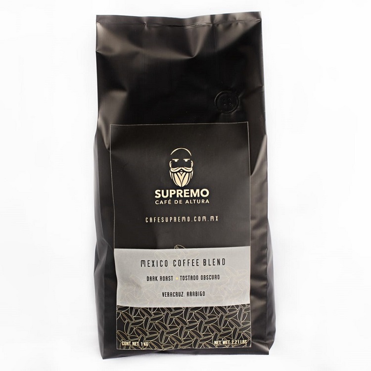 CAFE SUPREMO TOSTADO INTENSO DARK/GRANO 1KG