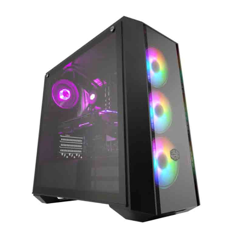 GABINETE COOLER MASTER MASTERBOX PRO5 NEGRO RGB EATX S/FUENTE CRISTAL MCY-B5P2-KWGN-03