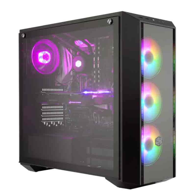 GABINETE COOLER MASTER MASTERBOX PRO5 NEGRO RGB EATX S/FUENTE CRISTAL MCY-B5P2-KWGN-03