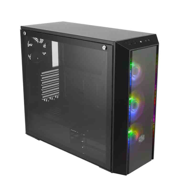GABINETE COOLER MASTER MASTERBOX PRO5 NEGRO RGB EATX S/FUENTE CRISTAL MCY-B5P2-KWGN-03