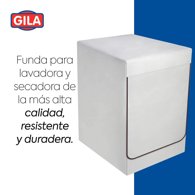 Funda Para Lavadora/Secadora de Carga Frontal con Pedestal (Protector  impermeable GILA)