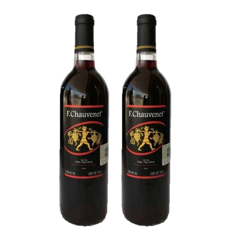Vino Tinto Chauvenet 750 ML 2 Pack