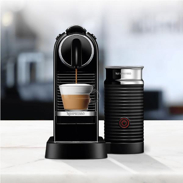  Nespresso, CitiZ, cafetera para café expreso con leche