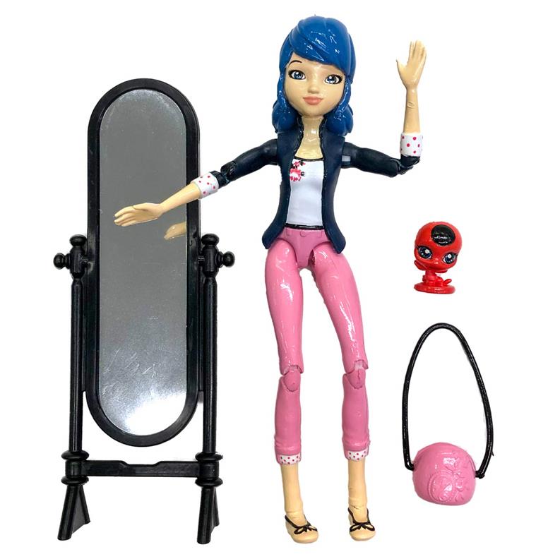 Muñeca Marinette Miraculous Doll Articulada Bandai