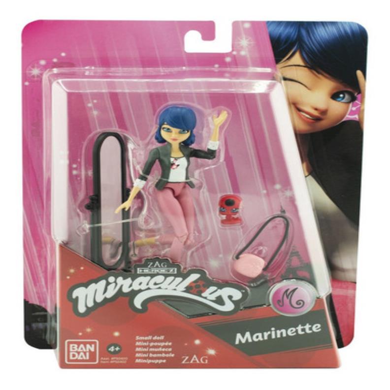 Muñeca Marinette Miraculous Doll Articulada Bandai