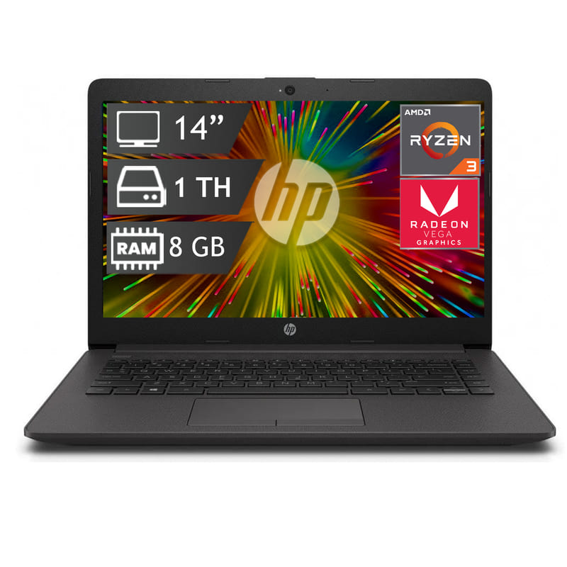 Laptop Gamer HP 245 G7 Ryzen 3 - 1TB 8GB -14" - Radeon VEGA