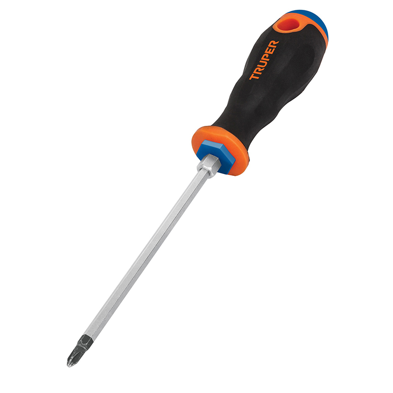 14064 Desarmador Cruz Phillips Num 1 3 Pulg  Mango Comfort Grip