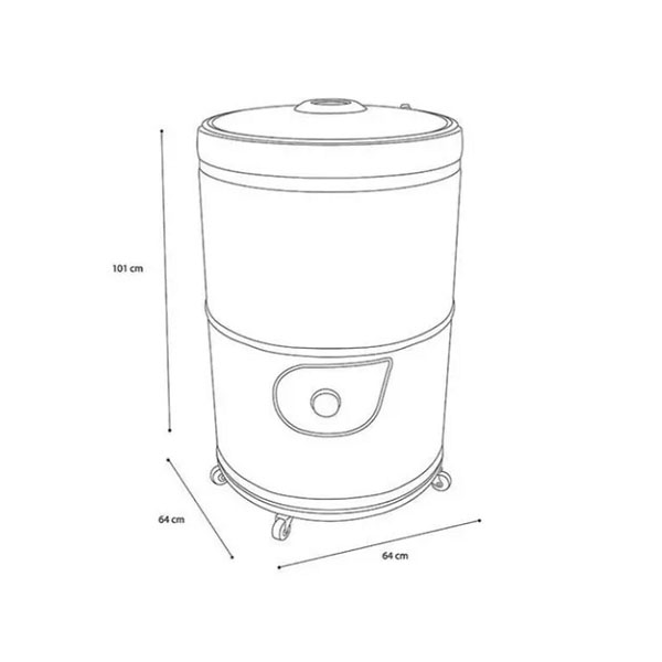 Lavadora Easy De 21kg De Chacachaca Nueva Lre21m