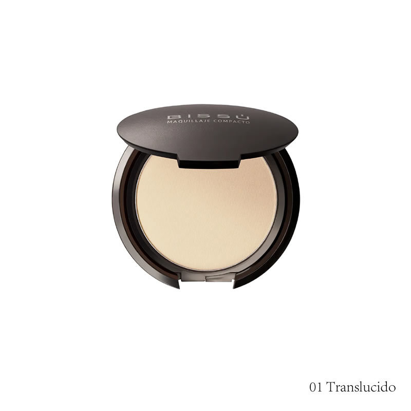 Maquillaje Compacto Bissú Gran Cobertura Tonos Naturales