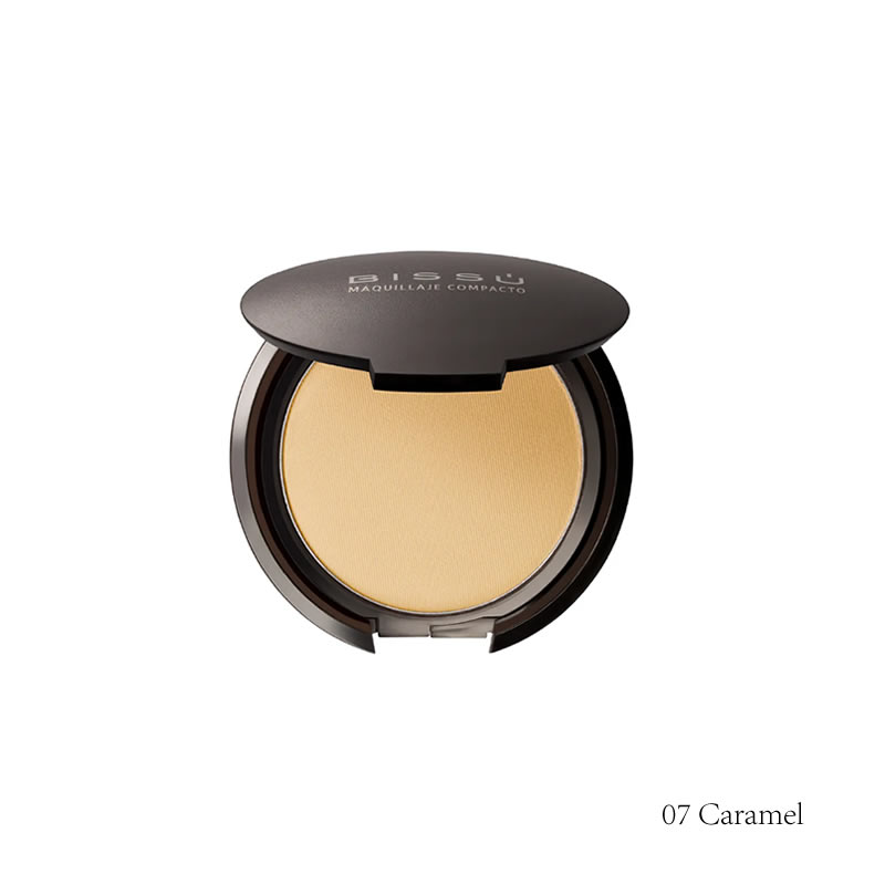 Maquillaje Compacto Bissú Gran Cobertura Tonos Naturales