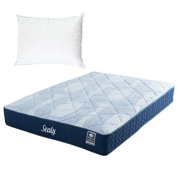 Colchón Individual Sealy Roswell + 1  Almohada de Osos