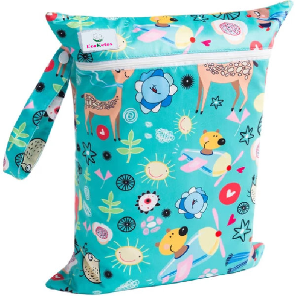 Bolsa Impermeable Ecológica Wet Bag Diseño de Niño