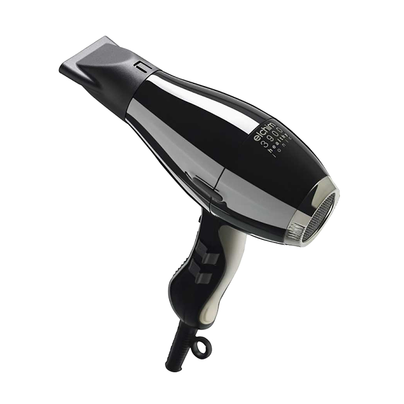 Secadora de cabello ELCHIM 3900 Healthy Ionic Black and Silver